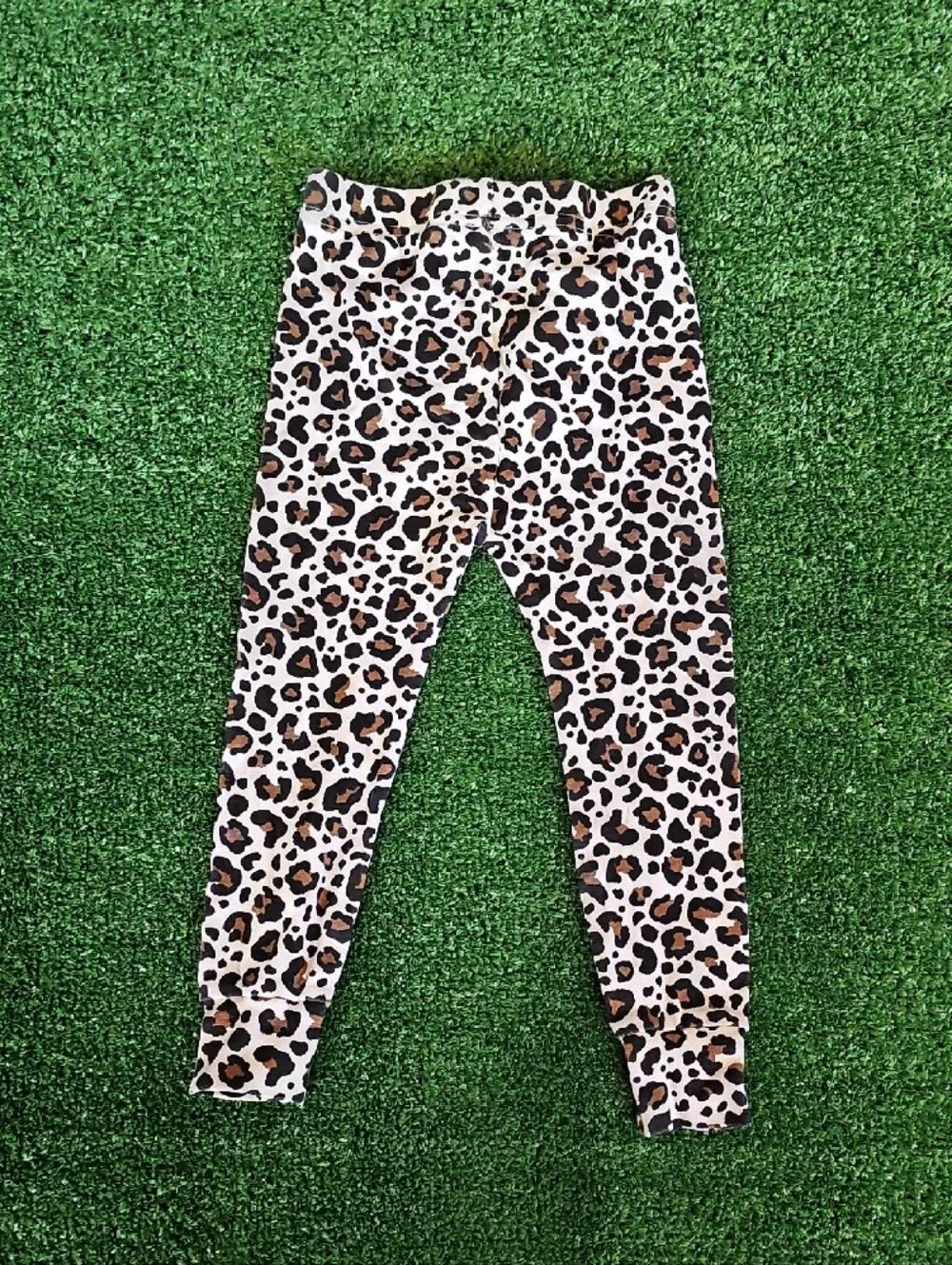 Old Navy Leopard Print Legging Pants - Brown/Black
